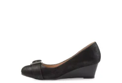 Journee Collection Womens Graysn Wedge Pump - Black 12 Journee Collection Womens Graysn Wedge Pump - Black -Cheap Nike || Skechers || heydude Store US 01 102241 03