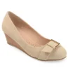 Journee Collection Womens Graysn Pump - Bone