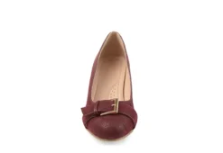 Journee Collection Womens Graysn Pump - Wine -Cheap Nike || Skechers || heydude Store US 01 102246 02
