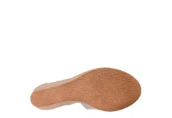 Journee Collection Womens Kedzie Wedge Sandal - Grey -Cheap Nike || Skechers || heydude Store US 01 102267 06