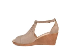Journee Collection Womens Kedzie Wedge Sandal - Taupe 12 Journee Collection Womens Kedzie Wedge Sandal - Taupe -Cheap Nike || Skechers || heydude Store US 01 102269 03