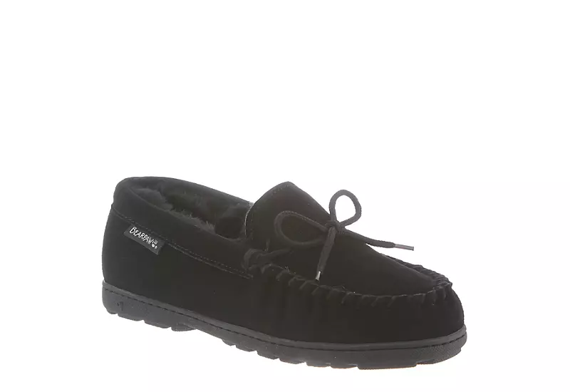 Bearpaw Womens Mindy Wide Slipper - Black 3 Bearpaw Womens Mindy Wide Slipper - Black