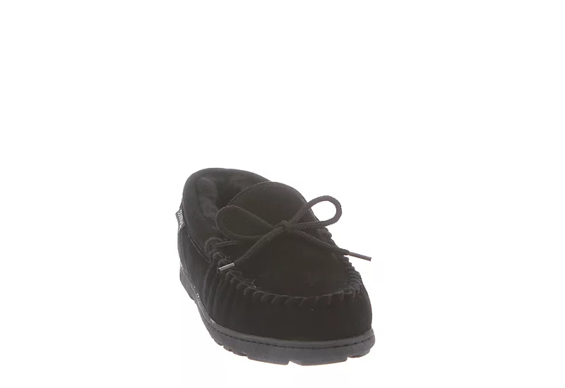 Bearpaw Womens Mindy Wide Slipper - Black 5 Bearpaw Womens Mindy Wide Slipper - Black - Image 3