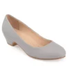 Journee Collection Womens Saar Pump - Grey -Cheap Nike || Skechers || heydude Store US 01 103355 00