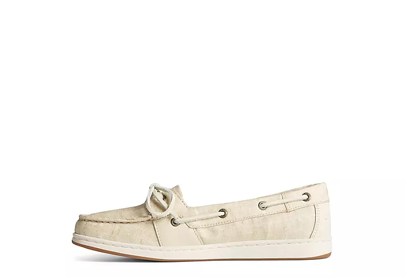 Sperry Womens Coastfish 1-eye Boat Shoe - Tan 5 Sperry Womens Coastfish 1-eye Boat Shoe - Tan - Image 3