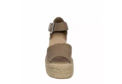 Michael By Michael Shannon Womens Giulia Wedge Sandal - Taupe -Cheap Nike || Skechers || heydude Store US 01 105204 02
