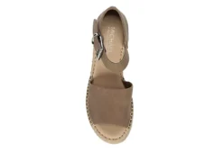 Michael By Michael Shannon Womens Giulia Wedge Sandal - Taupe -Cheap Nike || Skechers || heydude Store US 01 105204 05