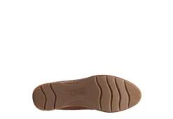 Clarks Womens Jeanette Ease Flat - Tan -Cheap Nike || Skechers || heydude Store US 01 105282 06