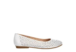 Mootsies Tootsies Womens Belva Flat - White -Cheap Nike || Skechers || heydude Store US 01 105350 01