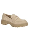 Steve Madden Womens Lawrence Loafer - Sand