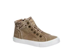 Blowfish Womens Kora High Top Sneaker - Taupe