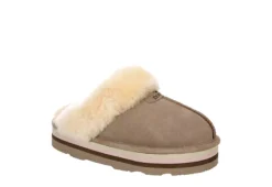 Bearpaw Womens Retro Loki Slipper - Stone