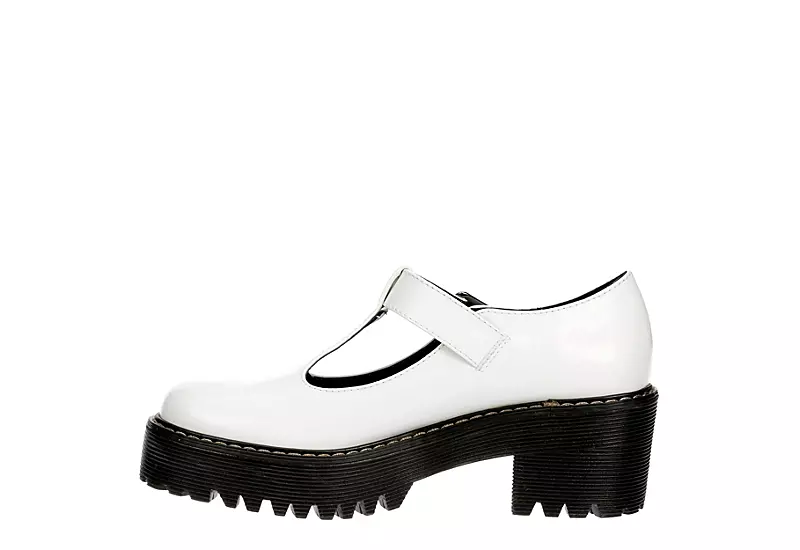 Madden Girl Womens Hollyy Loafer - White 6 Madden Girl Womens Hollyy Loafer - White - Image 4