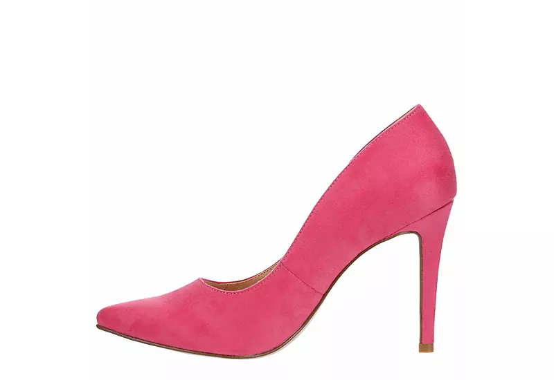 Michael By Michael Shannon Womens Ryleigh Pump - Bright Pink 6 Michael By Michael Shannon Womens Ryleigh Pump - Bright Pink - Image 4