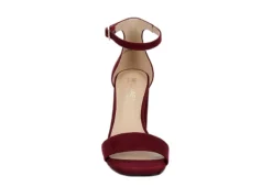 Michael By Michael Shannon Womens Stella Sandal - Wine -Cheap Nike || Skechers || heydude Store US 01 106150 02
