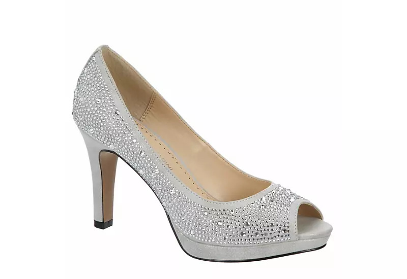 Adrienne Vittadini Womens Gervin Pump - Silver 3 Adrienne Vittadini Womens Gervin Pump - Silver