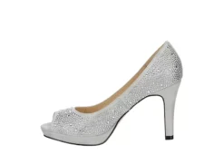 Adrienne Vittadini Womens Gervin Pump - Silver 12 Adrienne Vittadini Womens Gervin Pump - Silver -Cheap Nike || Skechers || heydude Store US 01 106399 03