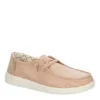 Heydude Womens Wendy Slip On Sneaker - Rose Gold -Cheap Nike || Skechers || heydude Store US 01 106602 00