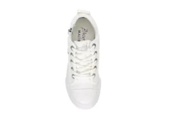Blowfish Womens Megan Slip On Wedge Sneaker - White -Cheap Nike || Skechers || heydude Store US 01 106862 05