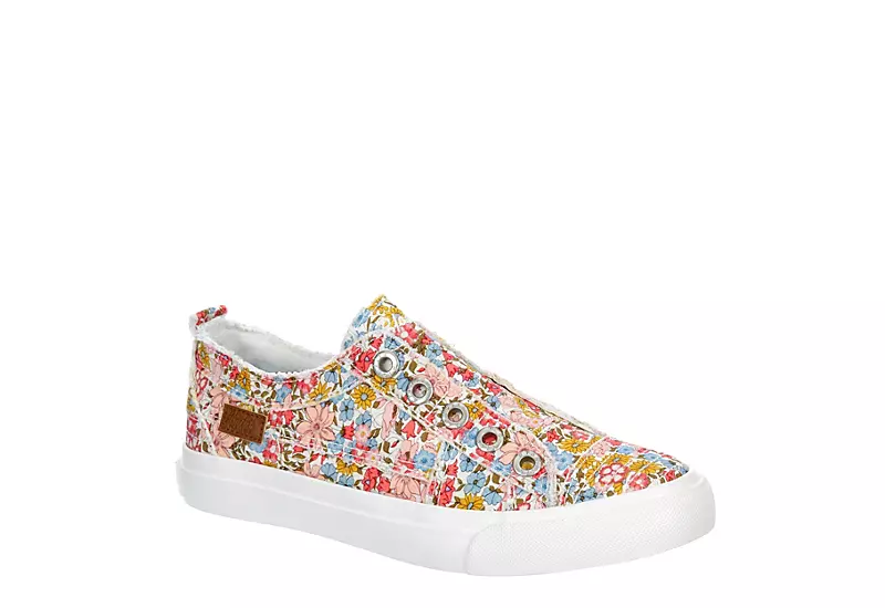 Blowfish Womens Play Slip On Sneaker - Floral 3 Blowfish Womens Play Slip On Sneaker - Floral