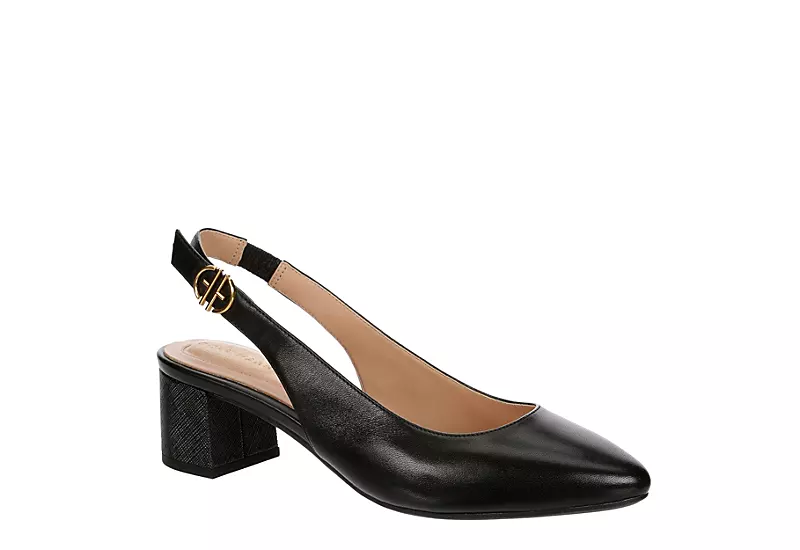 Cole Haan Womens The Go-to Slingback Pump - Black 3 Cole Haan Womens The Go-to Slingback Pump - Black