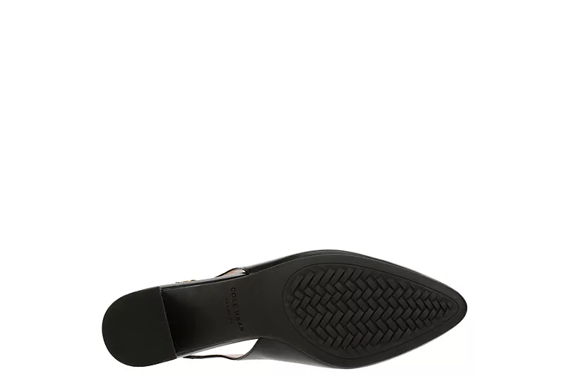Cole Haan Womens The Go-to Slingback Pump - Black 9 Cole Haan Womens The Go-to Slingback Pump - Black - Image 7
