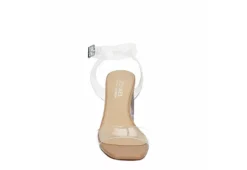 Michael By Michael Shannon Womens Selina Sandal - Clear -Cheap Nike || Skechers || heydude Store US 01 107011 02