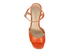 Michael By Michael Shannon Womens Seren Sandal - Orange -Cheap Nike || Skechers || heydude Store US 01 107012 05