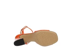 Michael By Michael Shannon Womens Seren Sandal - Orange -Cheap Nike || Skechers || heydude Store US 01 107012 06