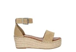 Michael By Michael Shannon Womens Bridgette Wedge Sandal - Tan -Cheap Nike || Skechers || heydude Store US 01 107382 01