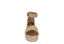 Michael By Michael Shannon Womens Bridgette Wedge Sandal - Tan -Cheap Nike || Skechers || heydude Store US 01 107382 02