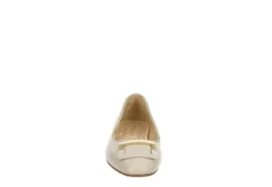 Adrienne Vittadini Womens Jacksi Flat - Ivory -Cheap Nike || Skechers || heydude Store US 01 107384 02