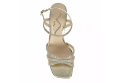 N By Nina Womens Sevyn Platform Sandal - Gold -Cheap Nike || Skechers || heydude Store US 01 107409 05
