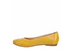 Mootsies Tootsies Womens Belva Flat - Yellow -Cheap Nike || Skechers || heydude Store US 01 107414 03