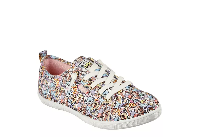 Skechers Womens B Cute Pup Freshness Slip On Sneaker - Multicolor 3 Skechers Womens B Cute Pup Freshness Slip On Sneaker - Multicolor