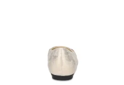 Easy Street Womens Asher Flat - Gold -Cheap Nike || Skechers || heydude Store US 01 108022 04