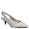 Easy Street Womens Emerin Slingback Pump - Silver -Cheap Nike || Skechers || heydude Store US 01 108061 00