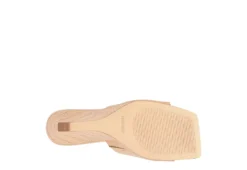 Nine West Womens Rovah Wedge Sandal - Natural -Cheap Nike || Skechers || heydude Store US 01 108776 04