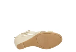 Chinese Laundry Womens Celly Wedge Sandal - Beige -Cheap Nike || Skechers || heydude Store US 01 132194 06