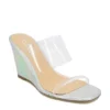 Xoxo Womens Lotys Wedge Sandal - Clear 2 Xoxo Womens Lotys Wedge Sandal - Clear -Cheap Nike || Skechers || heydude Store US 01 202620 00