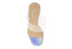 Xoxo Womens Lotys Wedge Sandal - Clear -Cheap Nike || Skechers || heydude Store US 01 202620 04