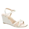 Michael By Michael Shannon Womens Lulu Wedge Sandal - White -Cheap Nike || Skechers || heydude Store US 01 202740 00