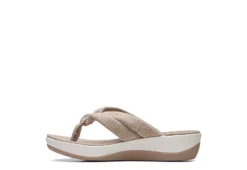 Clarks Womens Arla Kaylie Flip Flop Sandal - Sand -Cheap Nike || Skechers || heydude Store US 01 203198 03