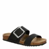 Bjorndal Womens Courtney Footbed Sandal - Black -Cheap Nike || Skechers || heydude Store US 01 203302 00