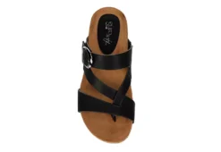 Eurosoft Womens Gladis Sandal - Black -Cheap Nike || Skechers || heydude Store US 01 203337 05