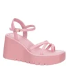 Madden Girl Womens Vaultt Wedge Sandal - Pink -Cheap Nike || Skechers || heydude Store US 01 203411 00