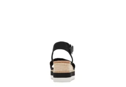 Toms Womens Diana Wedge Sandal - Black -Cheap Nike || Skechers || heydude Store US 01 203716 02