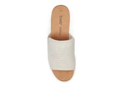 Toms Womens Diana Mule Sandal - Natural -Cheap Nike || Skechers || heydude Store US 01 203718 03
