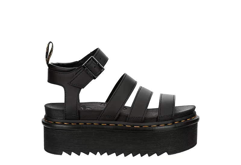 Dr. Martens Dr.martens Womens Blaire Quad Hydro Sandal - Black 4 Dr. Martens Dr.martens Womens Blaire Quad Hydro Sandal - Black - Image 2