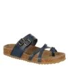 Bjorndal Womens Sami Footbed Sandal - Navy -Cheap Nike || Skechers || heydude Store US 01 250080 00